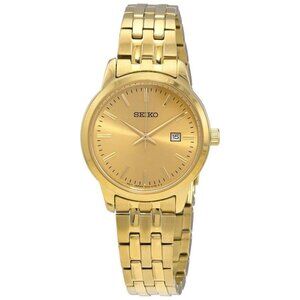 FX03699B NWT Seiko Fashion Ladies Quartz Steel Authentic Watch